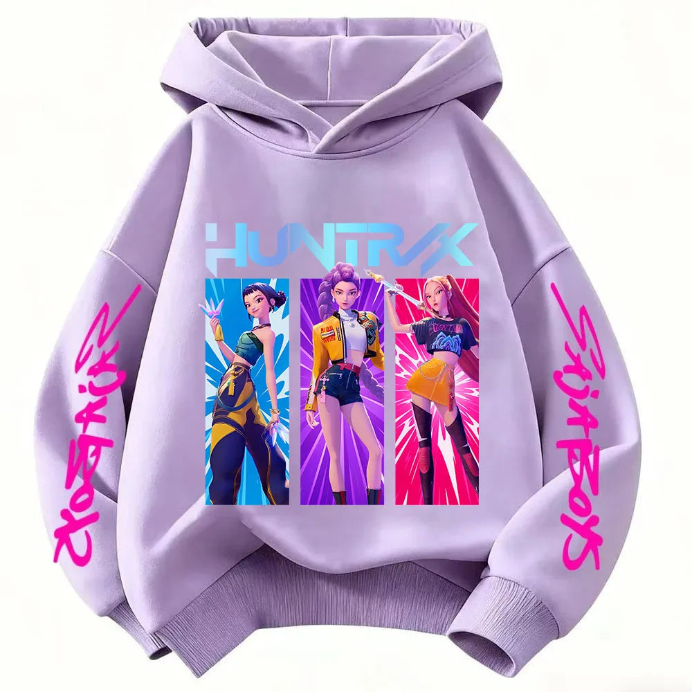 Pull Enfant KPop Demon Hunters Blanc