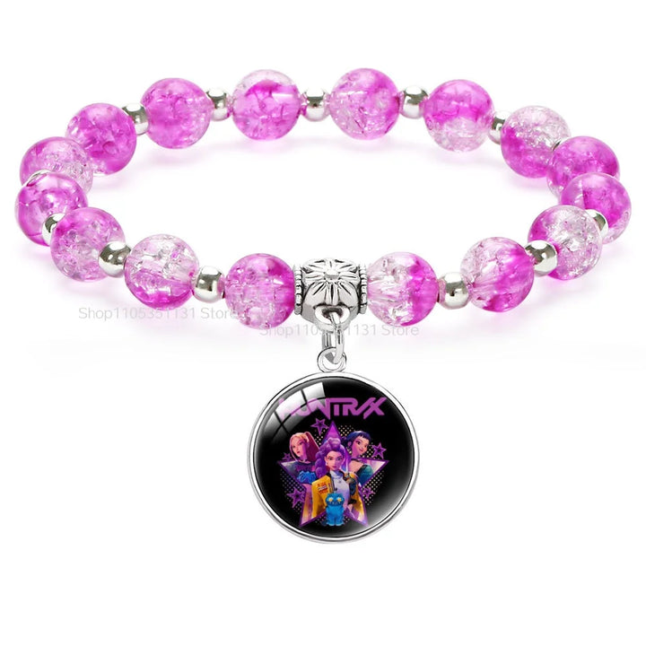 Bracelet KPop Demon Hunters Huntrix Rose