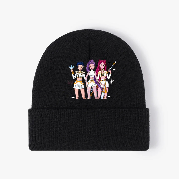 Bonnet KPop Demon Hunters Huntrix Tenue Golden