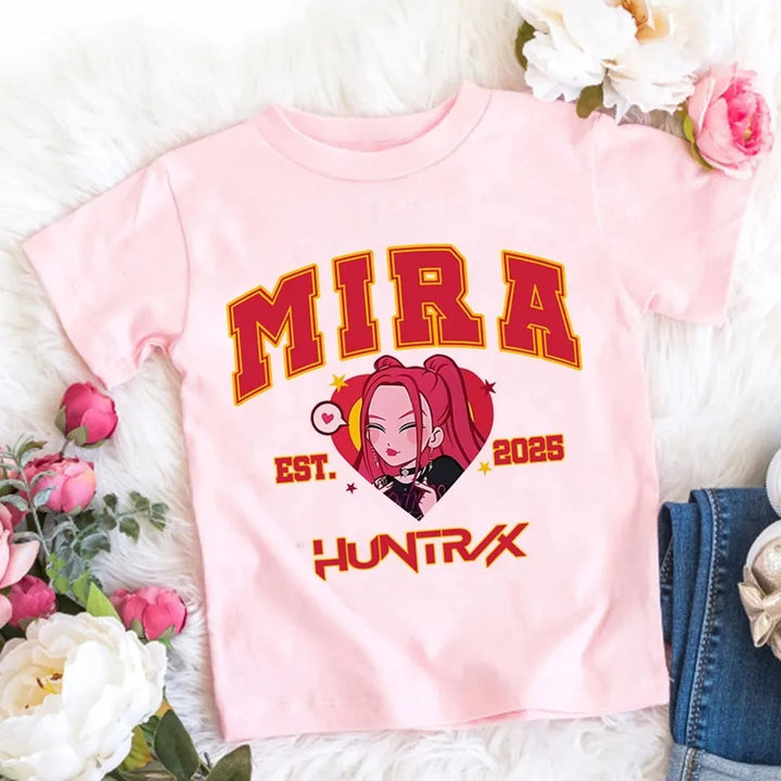 T-shirt Enfant KPop Demon Hunters Mira Huntrix