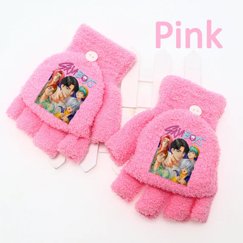 Gants KPop Demon Hunters Saja Boys Rose