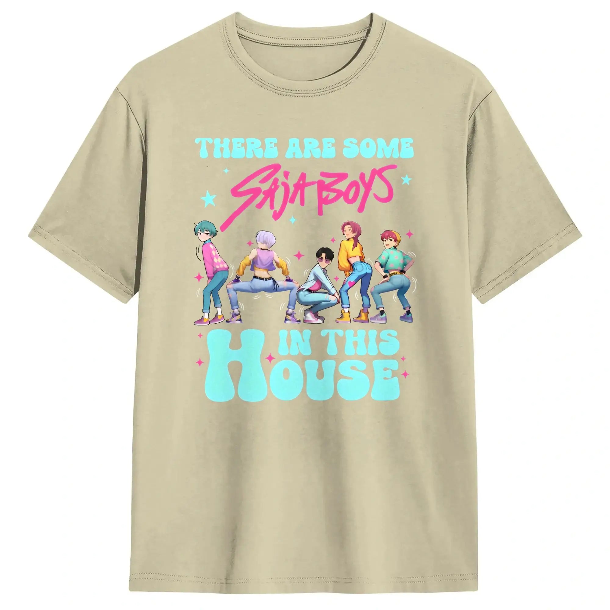 T-shirt KPop Demon Hunters Saja Boys Danse — photo 12