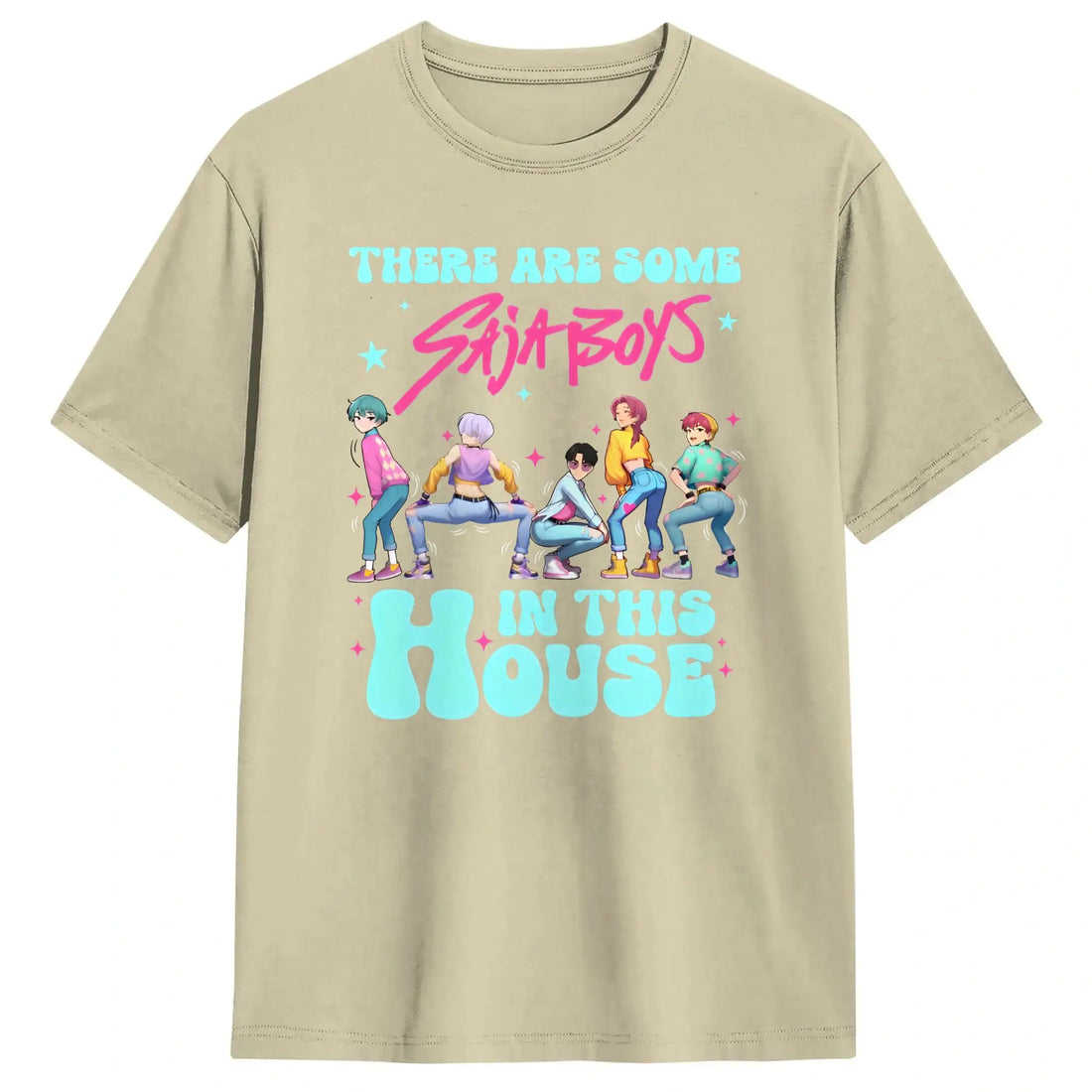 T-shirt KPop Demon Hunters Saja Boys Danse — photo 12
