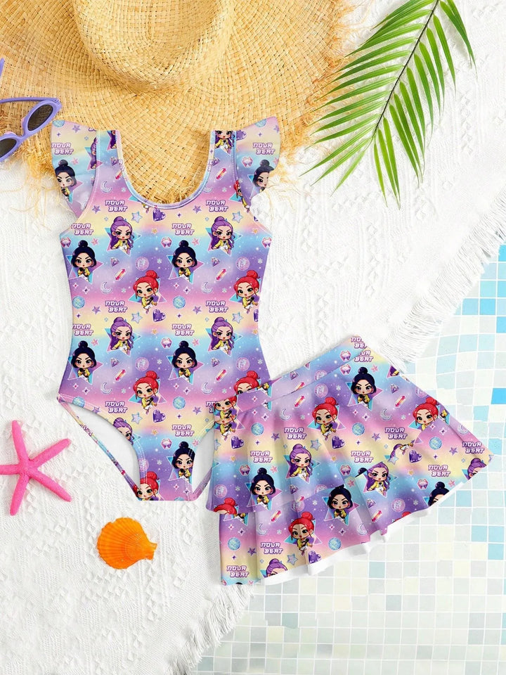 Maillot de Bain Enfant KPop Demon Hunters Bébé