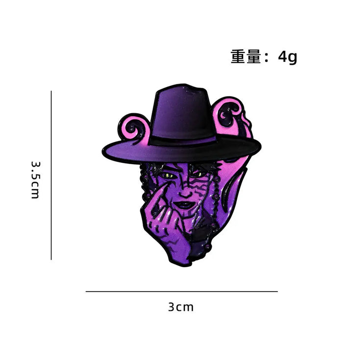 Broche KPop Demon Hunters Jinu Démon