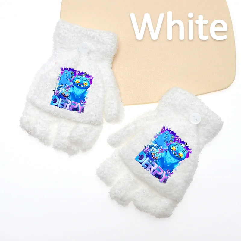 Gants KPop Demon Hunters Derpy Blanc