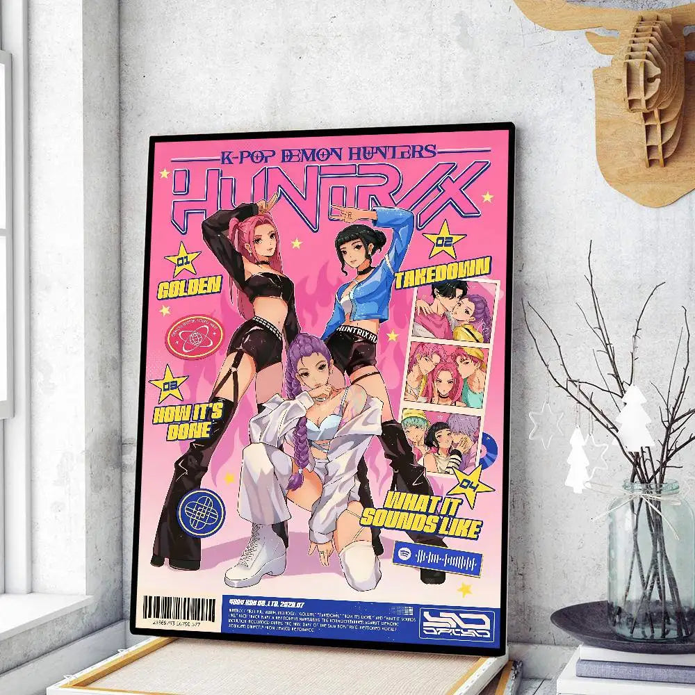 Poster KPop Demon Hunters Rose