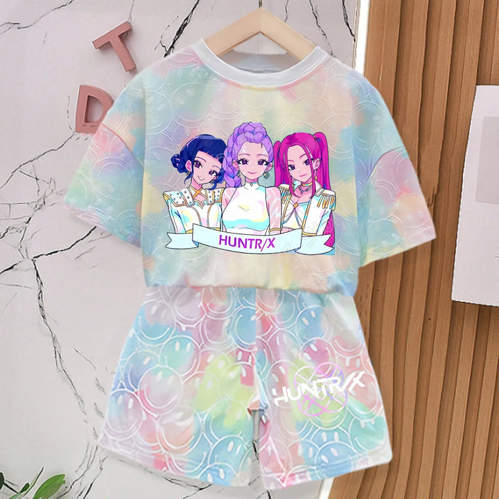 Pyjama Short Enfant KPop Demon Hunters Golden