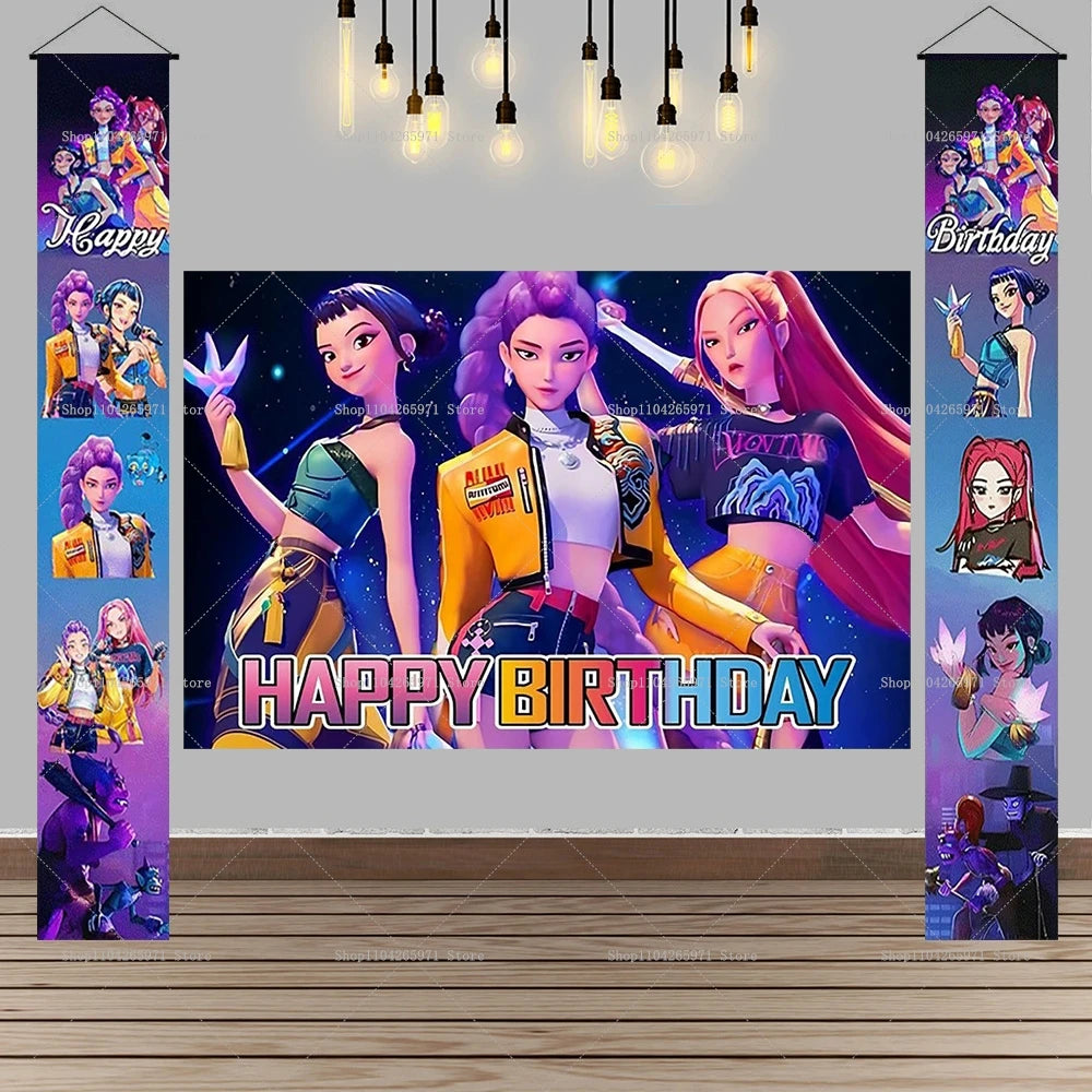 Bannière Anniversaire KPop Demon Hunters — photo 7
