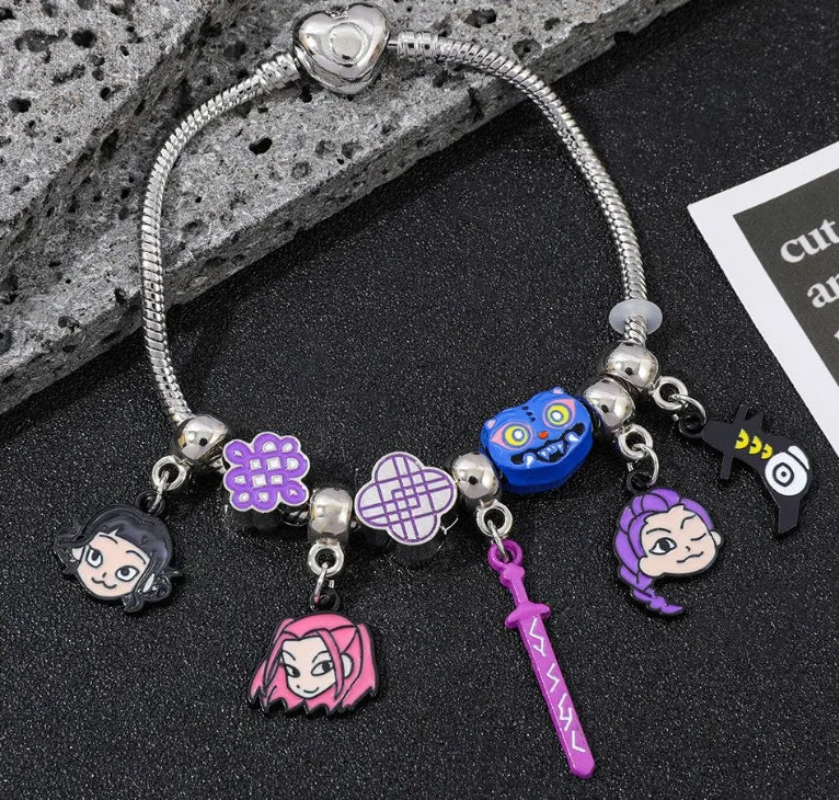 Bracelet KPop Demon Hunters Huntrix Et Derpy