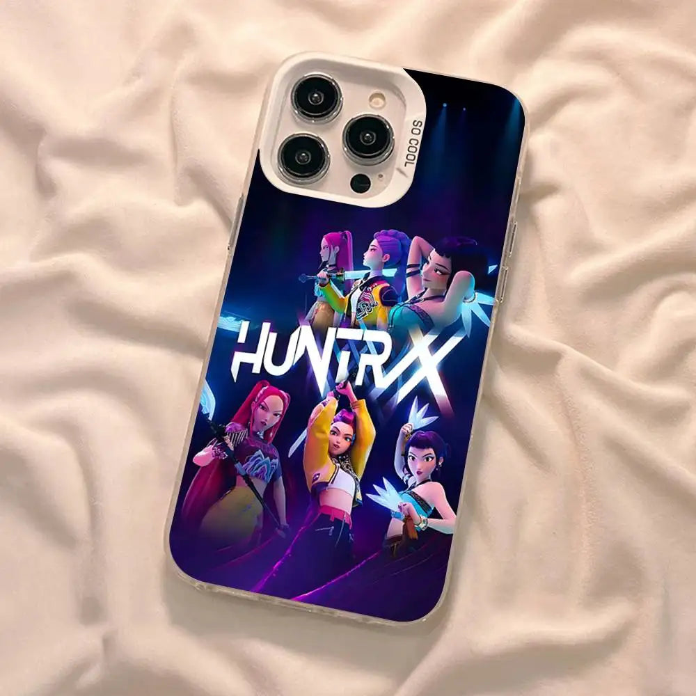 Coque iPhone 16 pro KPop Demon Hunters Huntrix