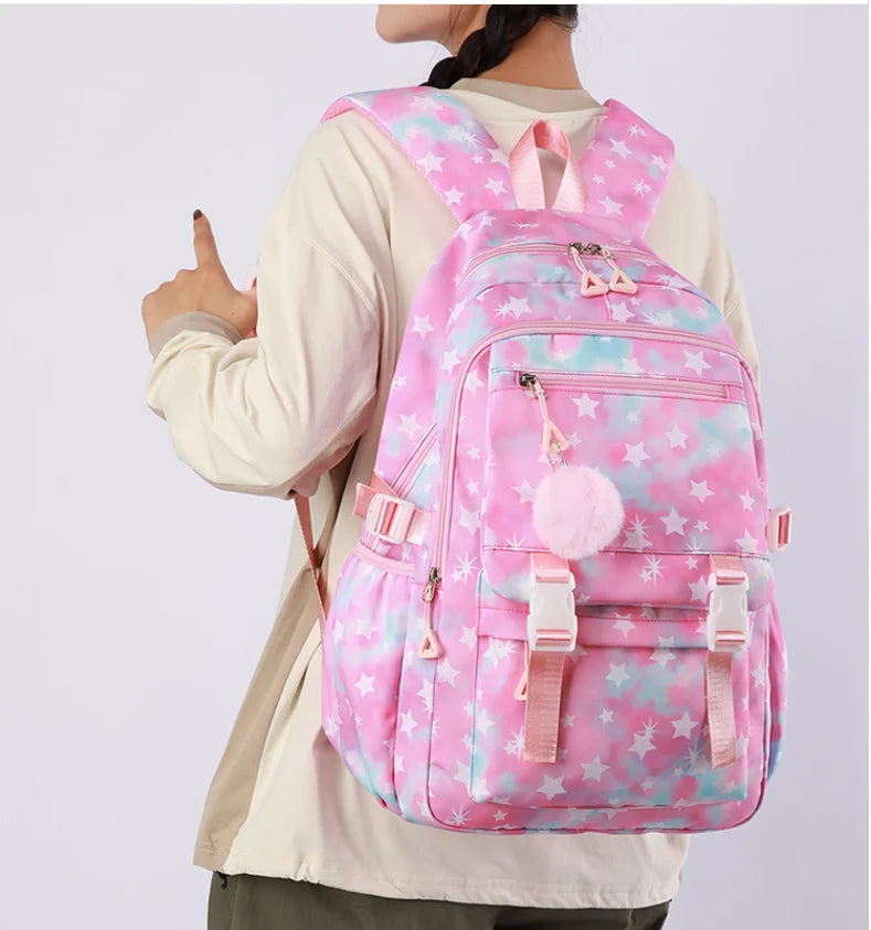 Sac à Dos Ecole KPop Demon Hunters Huntrix Rose — photo 39