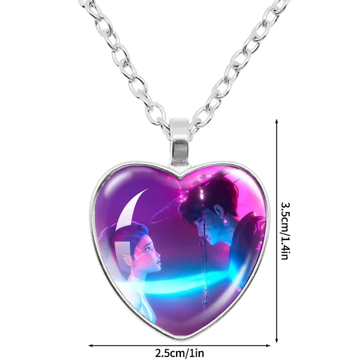 Collier KPop Demon Hunters Jinu Et Rumi