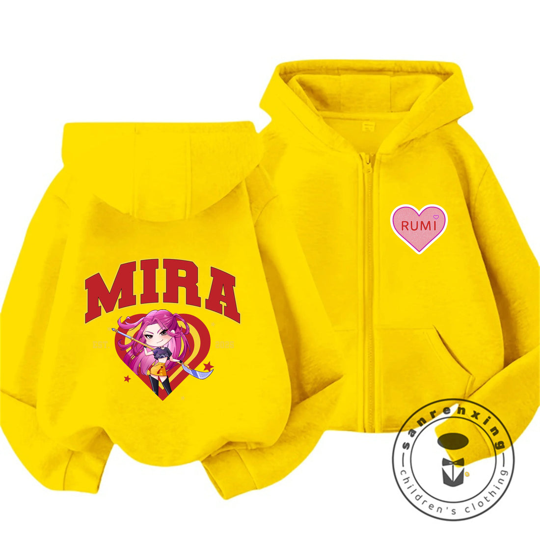 Gilet à Capuche Enfant KPop Demon Hunters Rumi Fille — photo 13