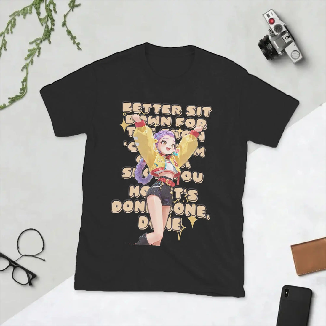 T-shirt KPop Demon Hunters Derpy Fleurs — photo 20