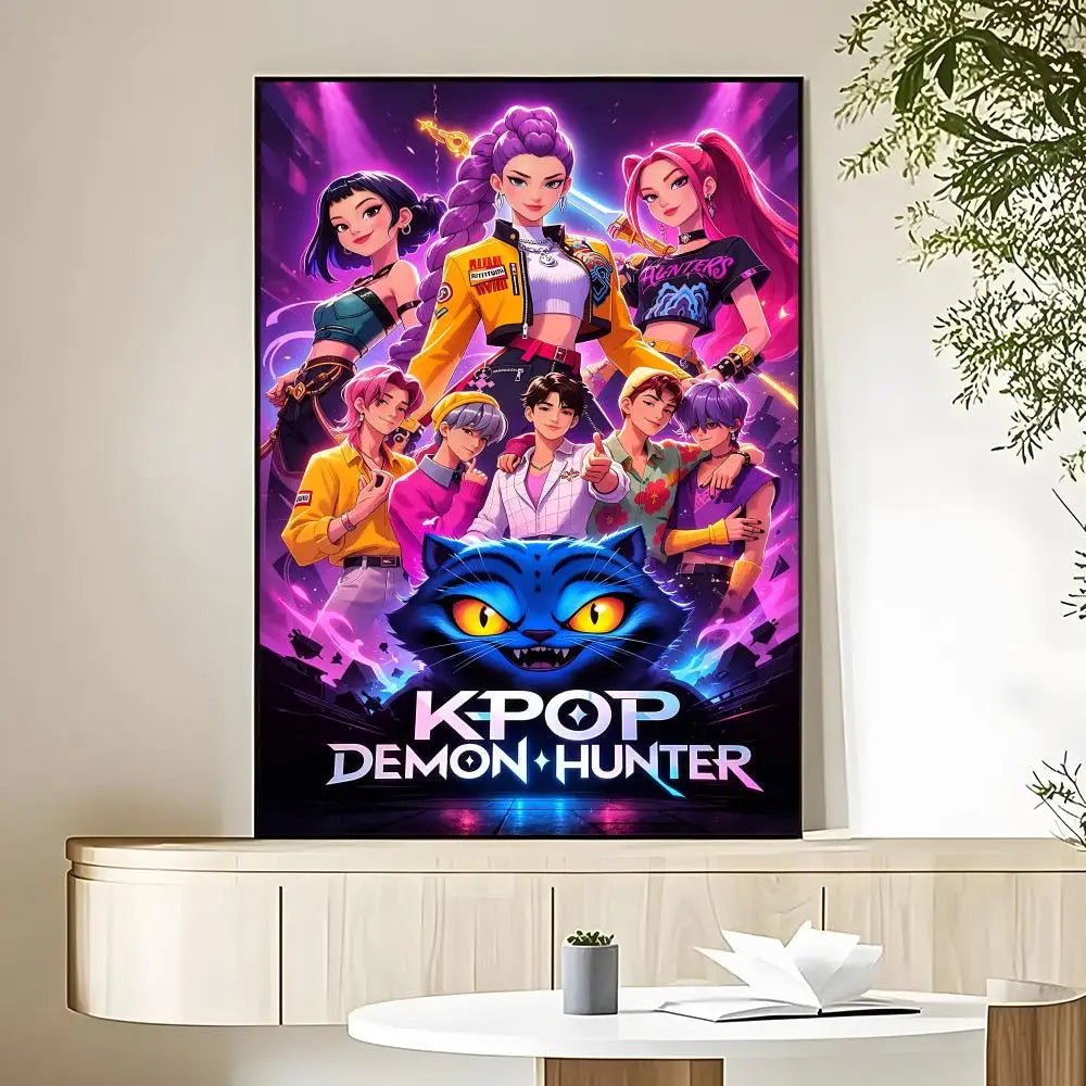 Poster KPop Demon Hunters Affiche