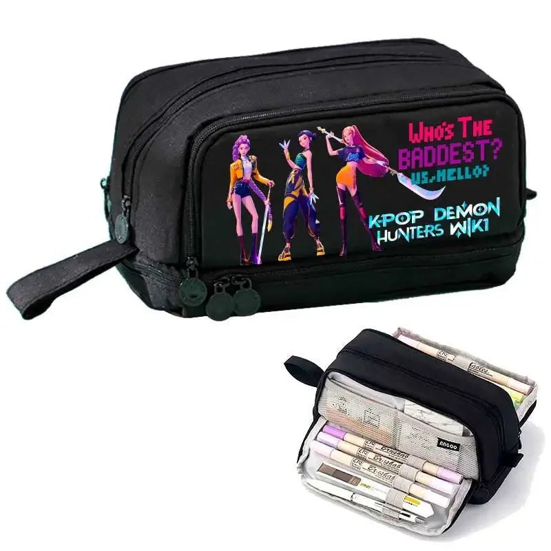 Trousse Scolaire KPop Demon Hunters