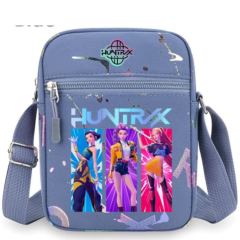 Sac Bandoulière KPop Demon Hunters Huntrix Bleu